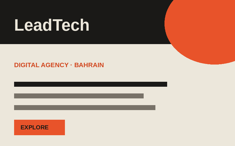LeadTech preview